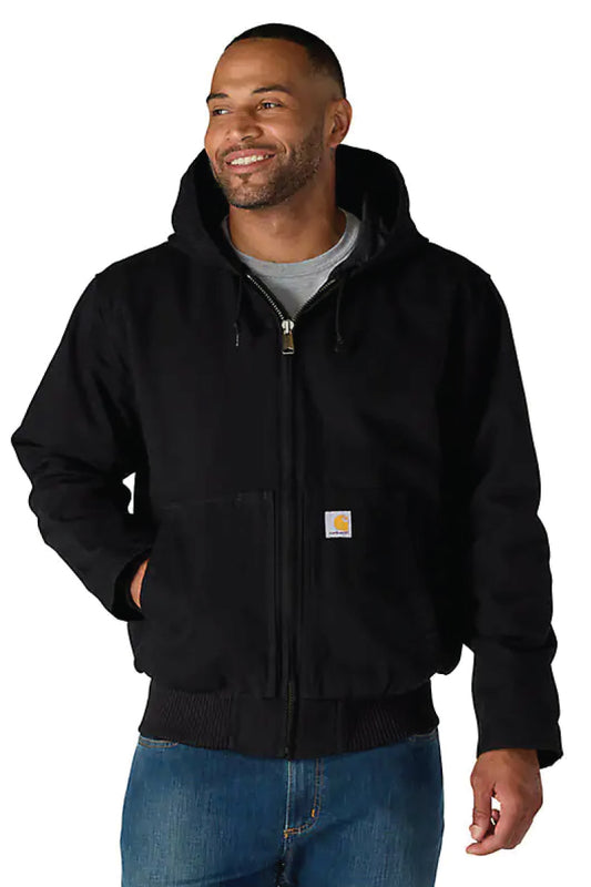 Insulated Loose Fit Active Jacket - BLK