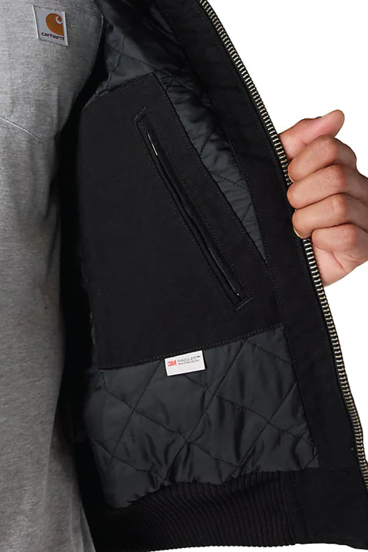 Insulated Loose Fit Active Jacket - BLK
