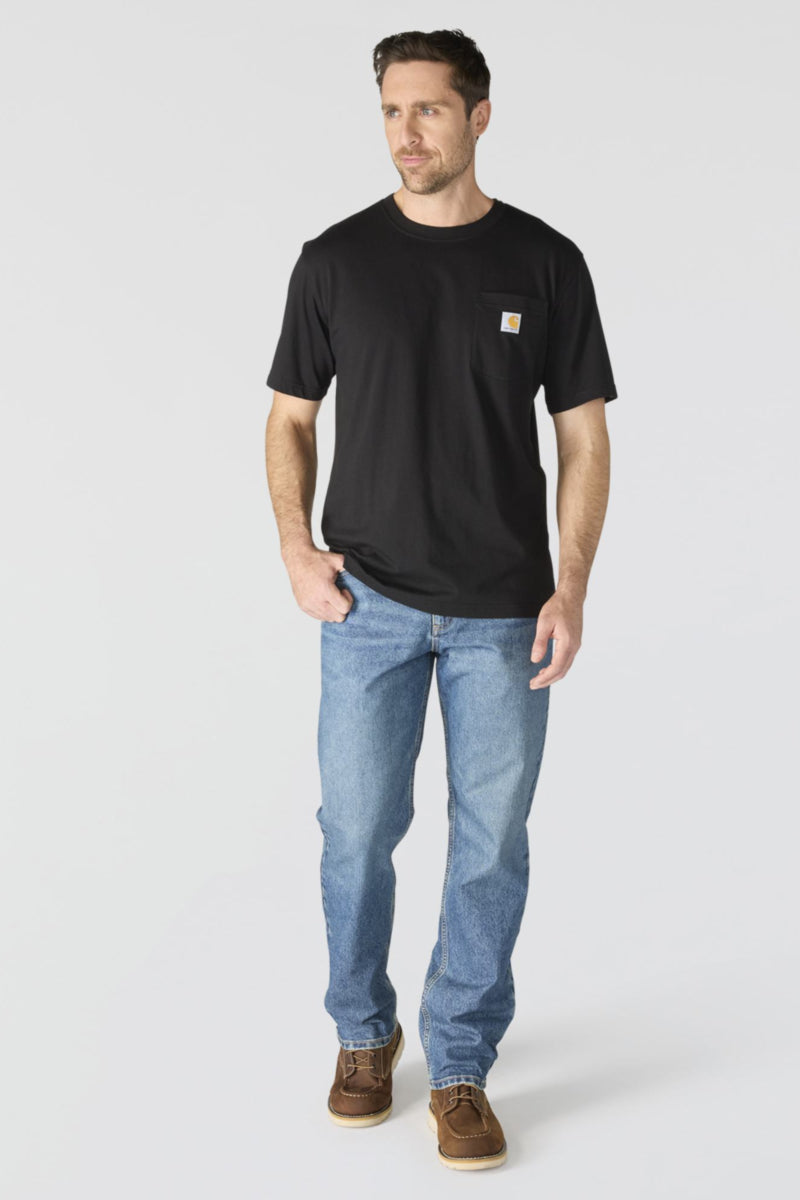 Irvine Relaxed 3D Logo Tee - BLK