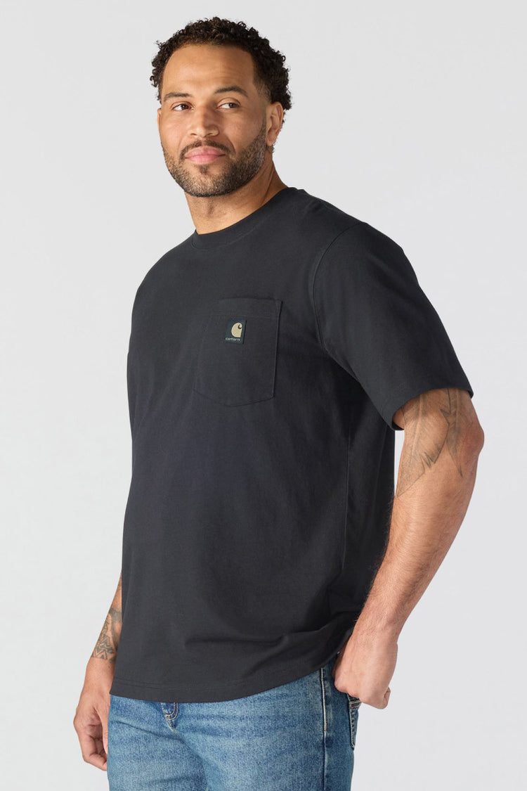 Irvine Relaxed Camo Rivet Tee - BLK