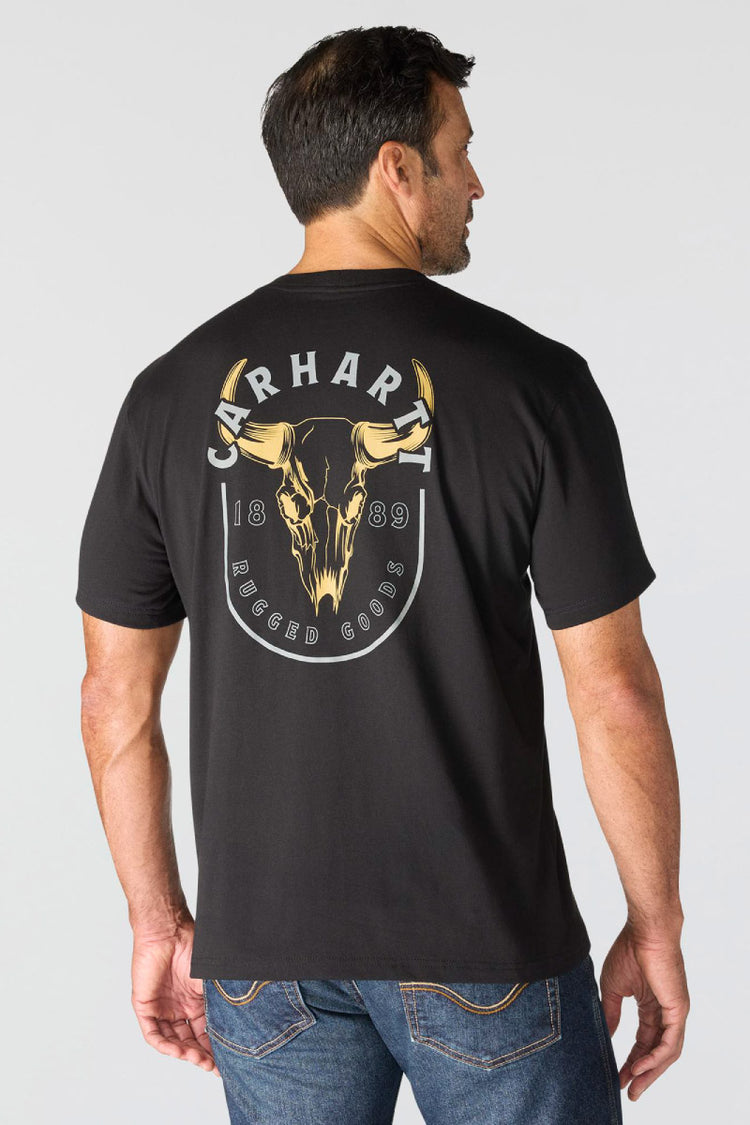 Irvine Relaxed Skull Tee - BLK
