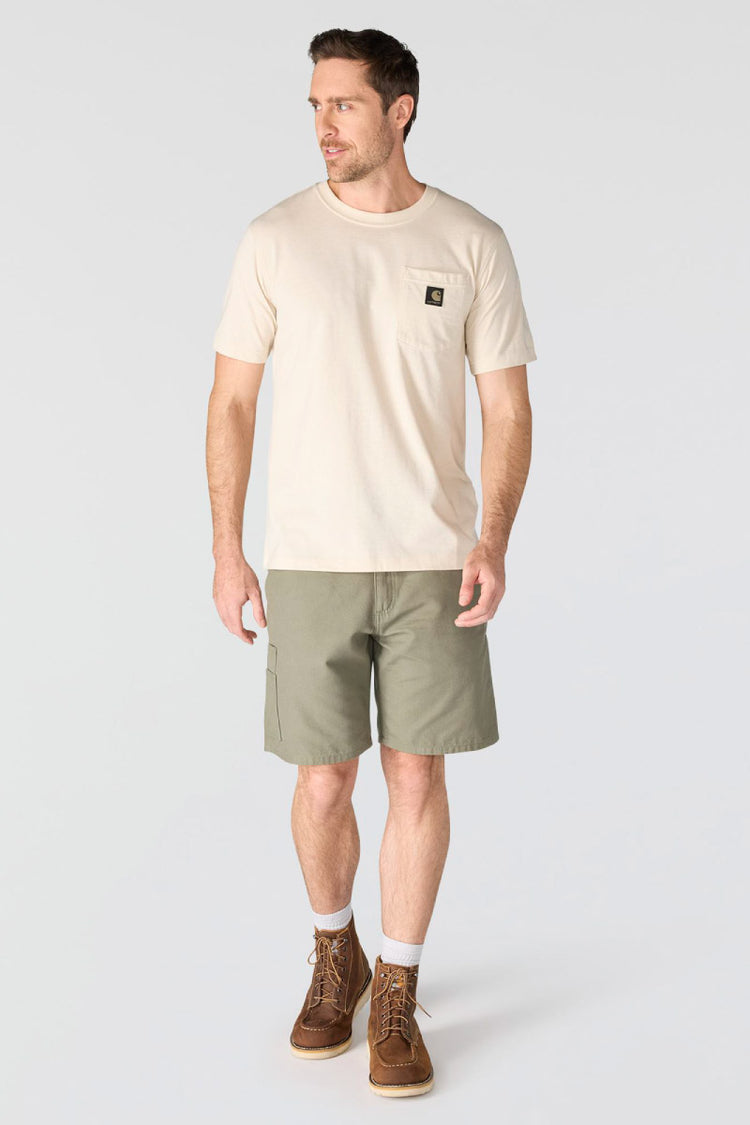 Irvne Relaxed Camo Rivet Tee - OAT