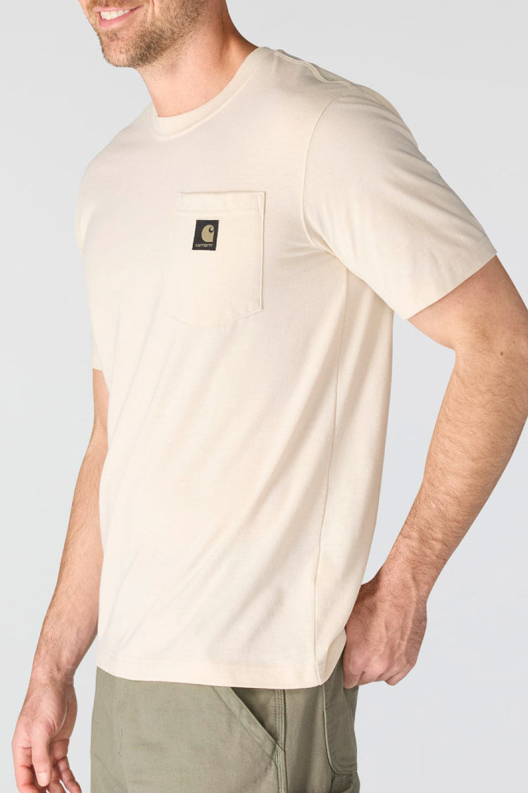 Irvne Relaxed Camo Rivet Tee - OAT