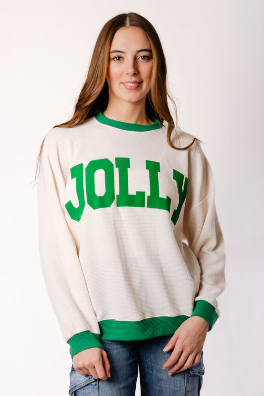 Jolly Crew Sweatshirt - CRM