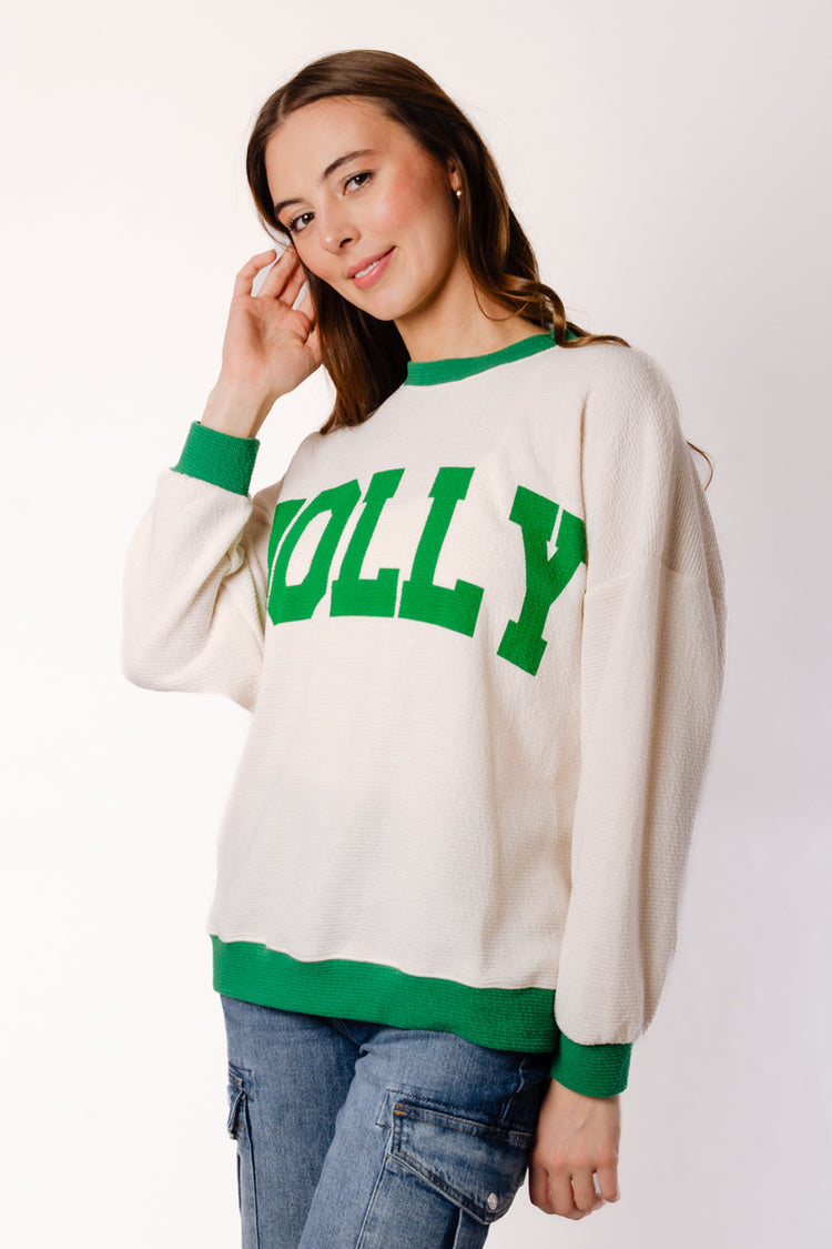 Jolly Crew Sweatshirt - CRM