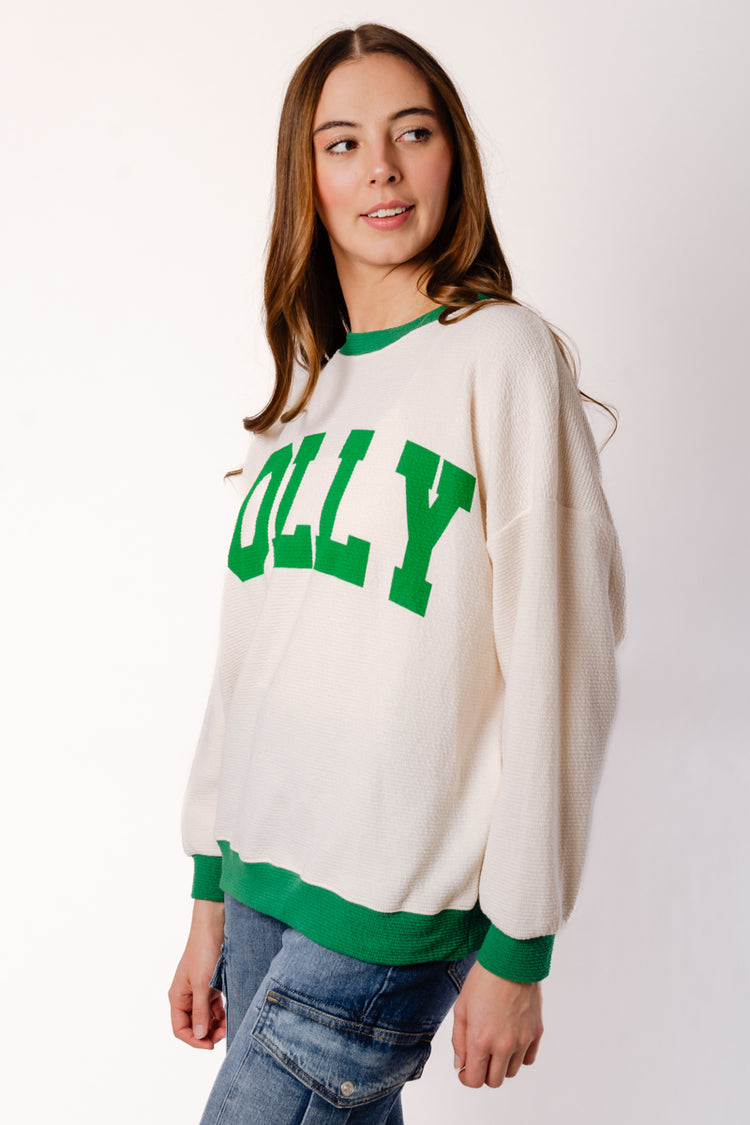 Jolly Crew Sweatshirt - CRM