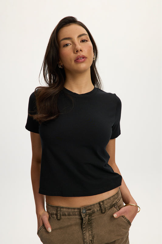 Kendall Supersoft Tee - BLK