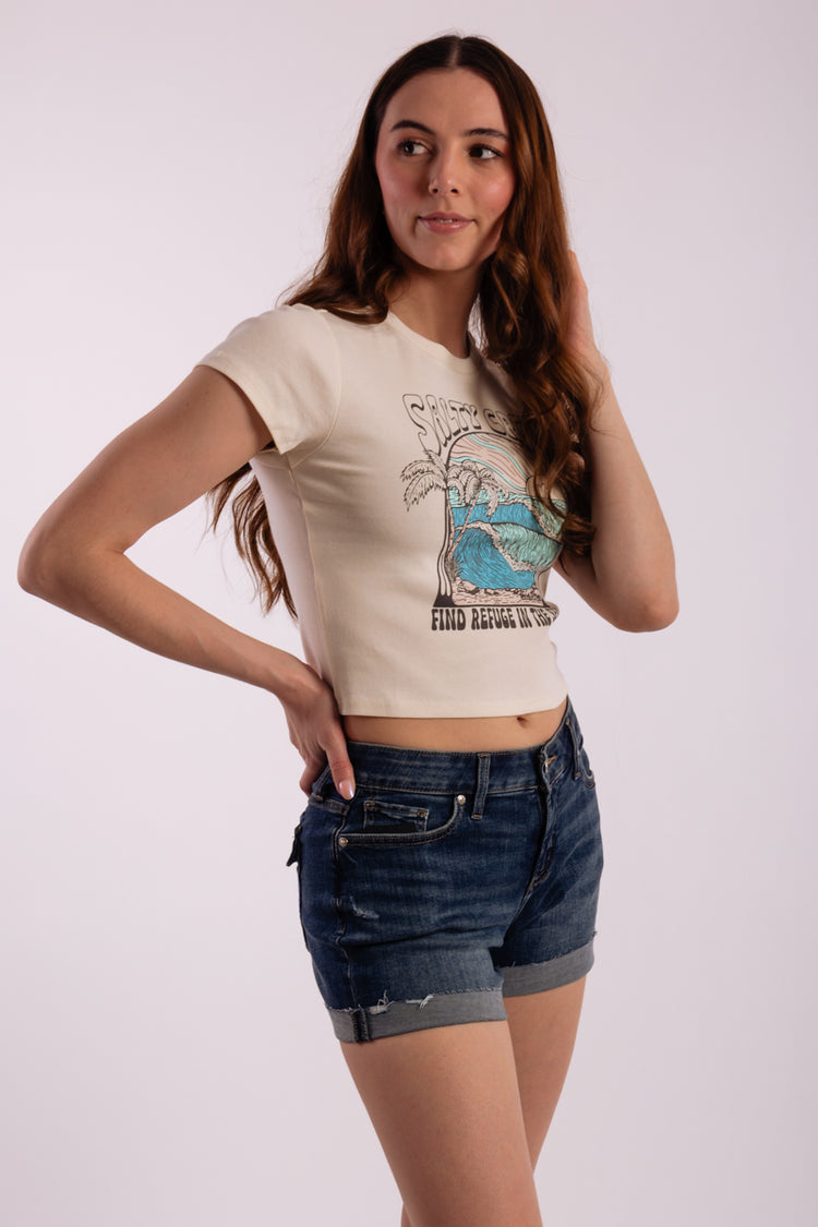 Keyhole Baby Tee - OFW