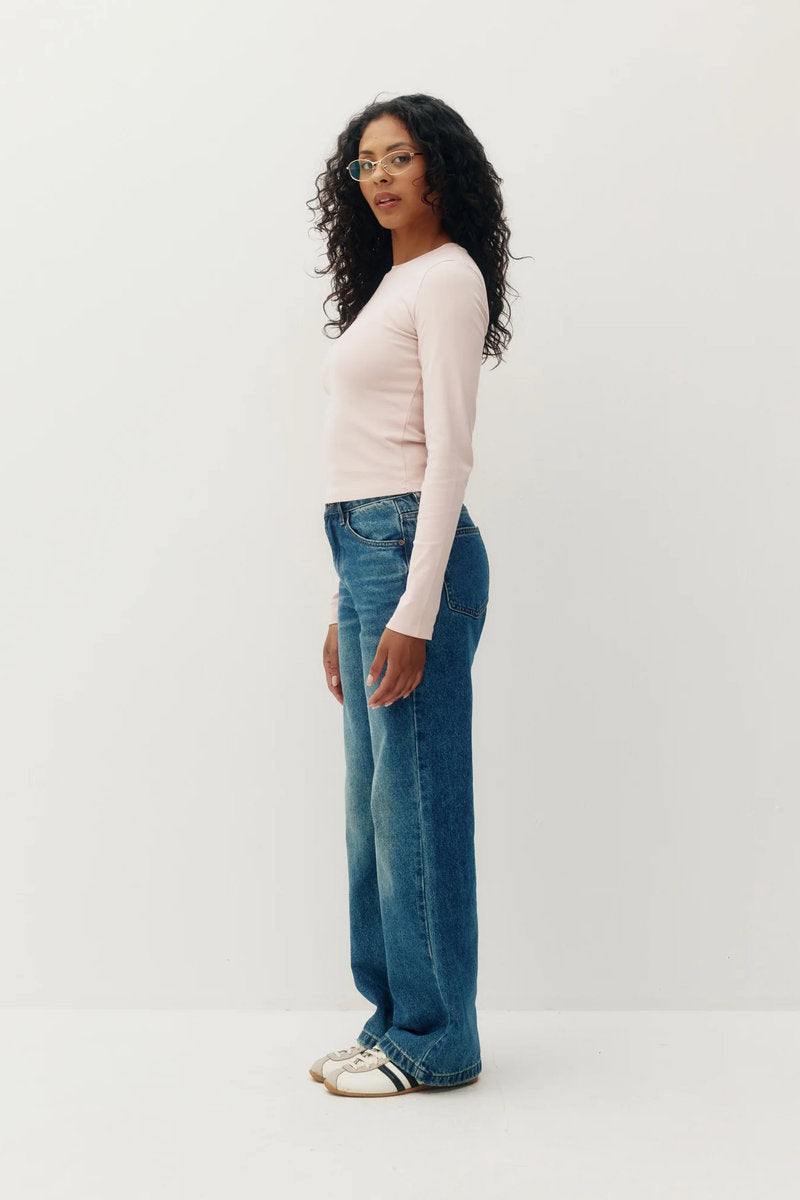 Brielle Vintage Long Sleeve - PNK