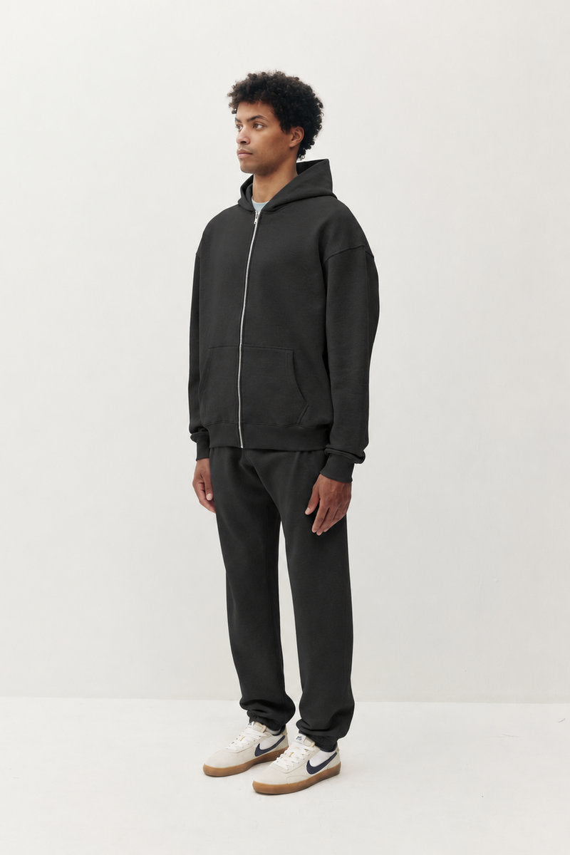 Eazy Zip-Up Hoodie - BLK