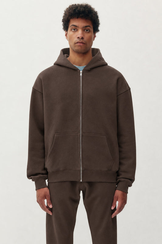 Eazy Zip-Up Hoodie - COF