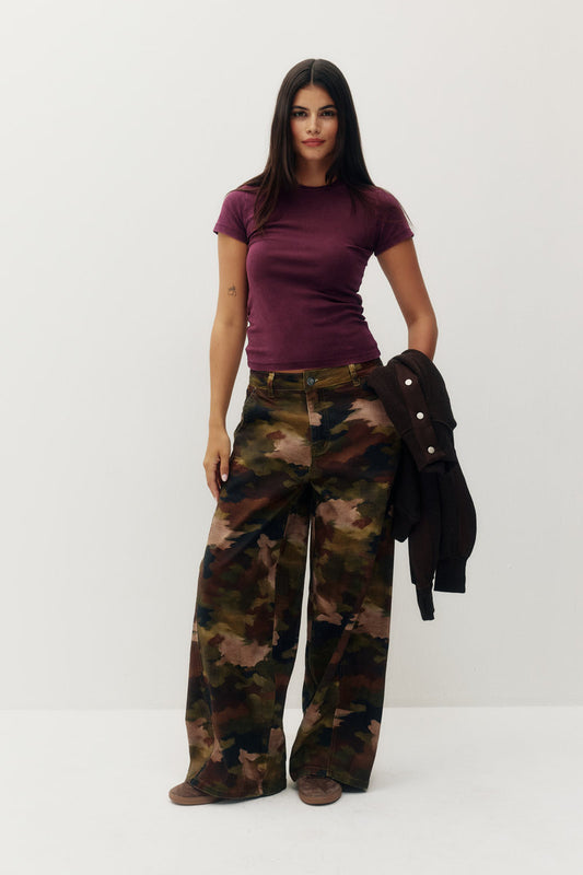 Low Curve Utility Denim Pants - CMO