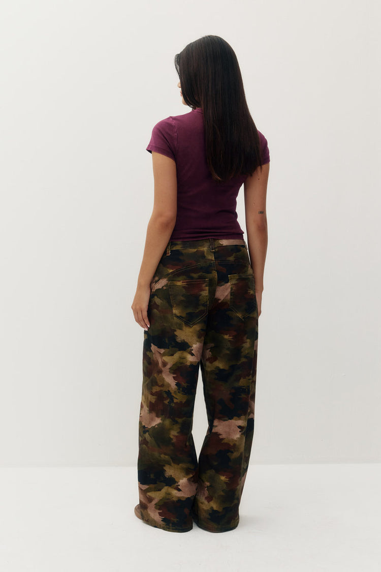 Low Curve Utility Denim Pants - CMO