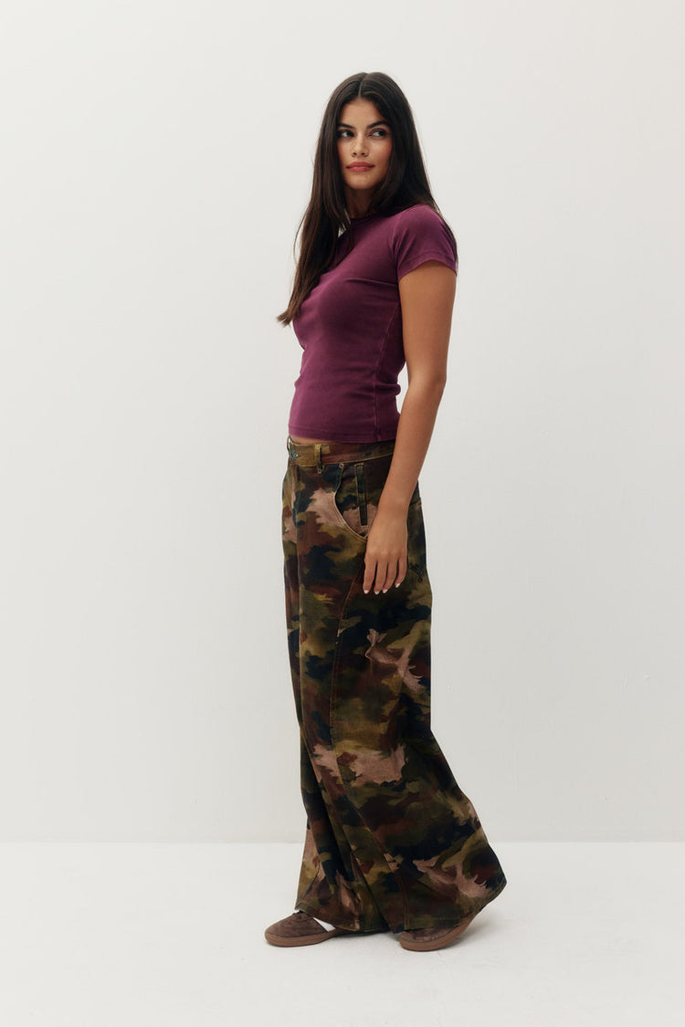 Low Curve Utility Denim Pants - CMO