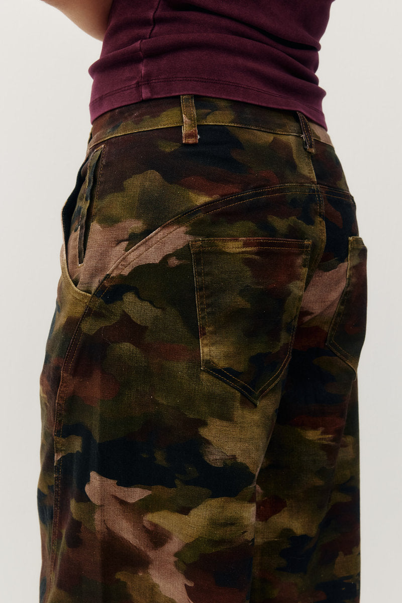 Low Curve Utility Denim Pants - CMO