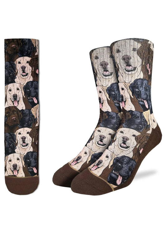 Labradors Retrievers Sock - BRN