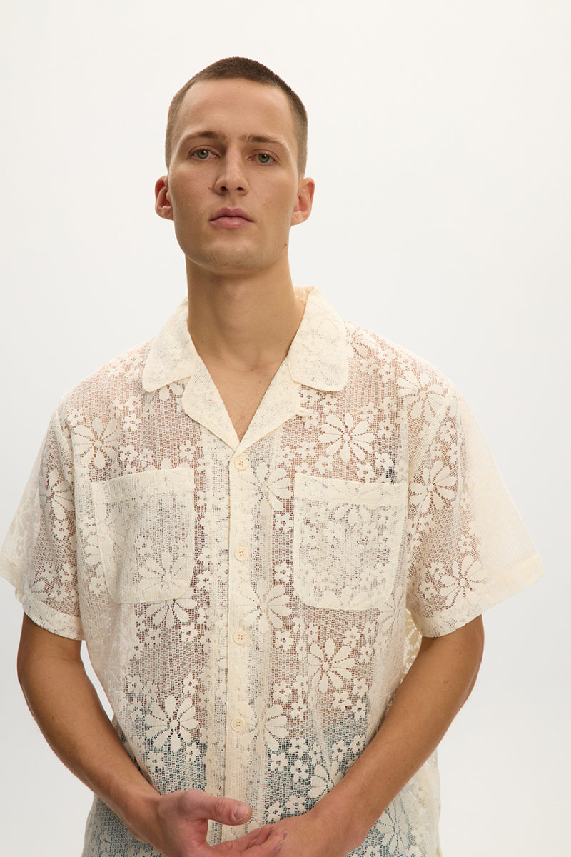 Lace Yacht Shirt 2.0 - WHT