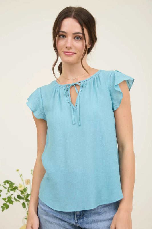 Ladder Lace Top - MNT