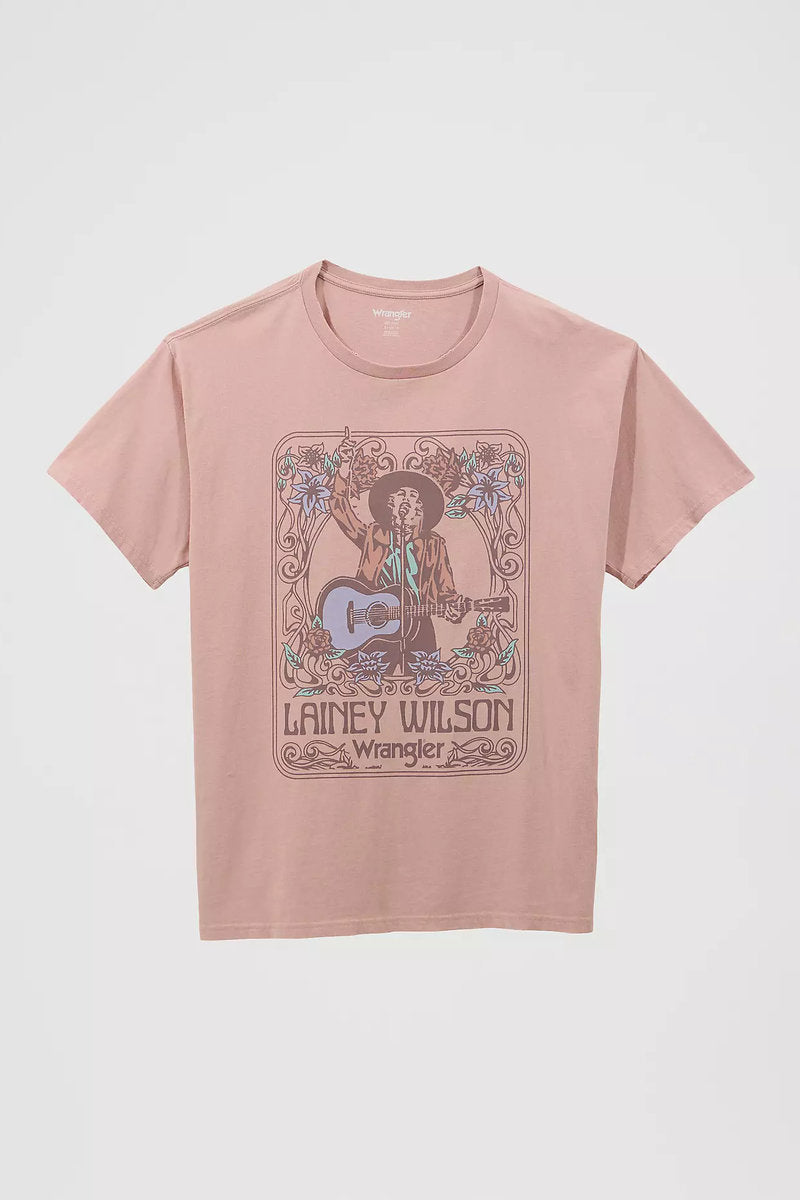 Lainey Wilson Oversized Tee - PNK