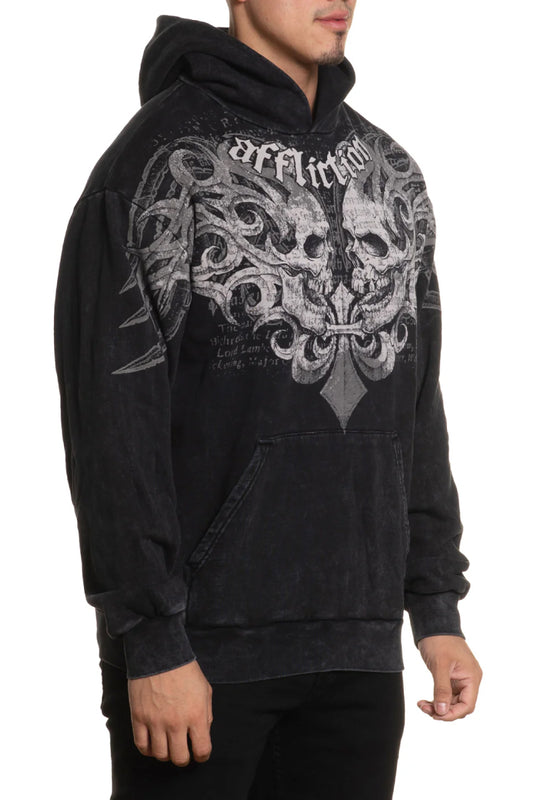 Legion Reborn Pullover Hoodie - BLK