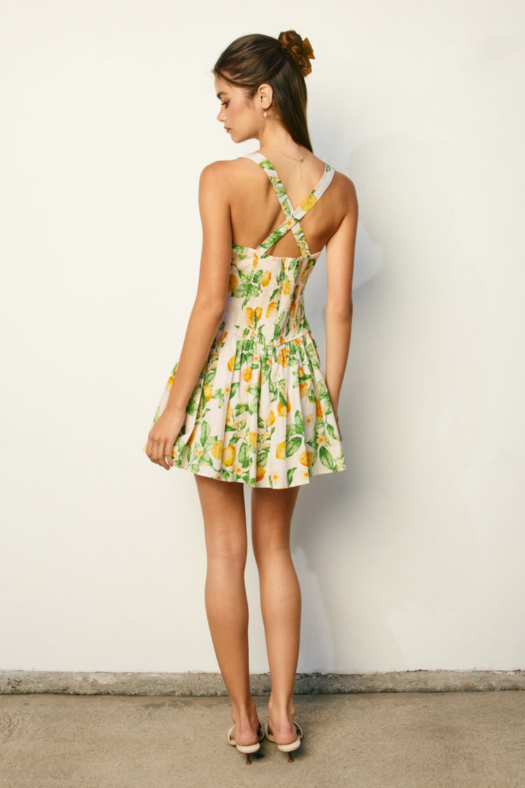 Lemon Crush Mini Dress  - LEM
