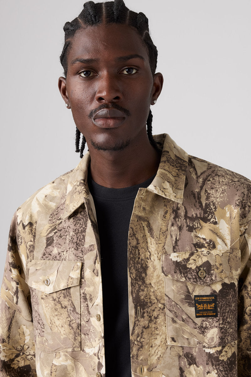 Long Sleeve Worker Shirt - CAM