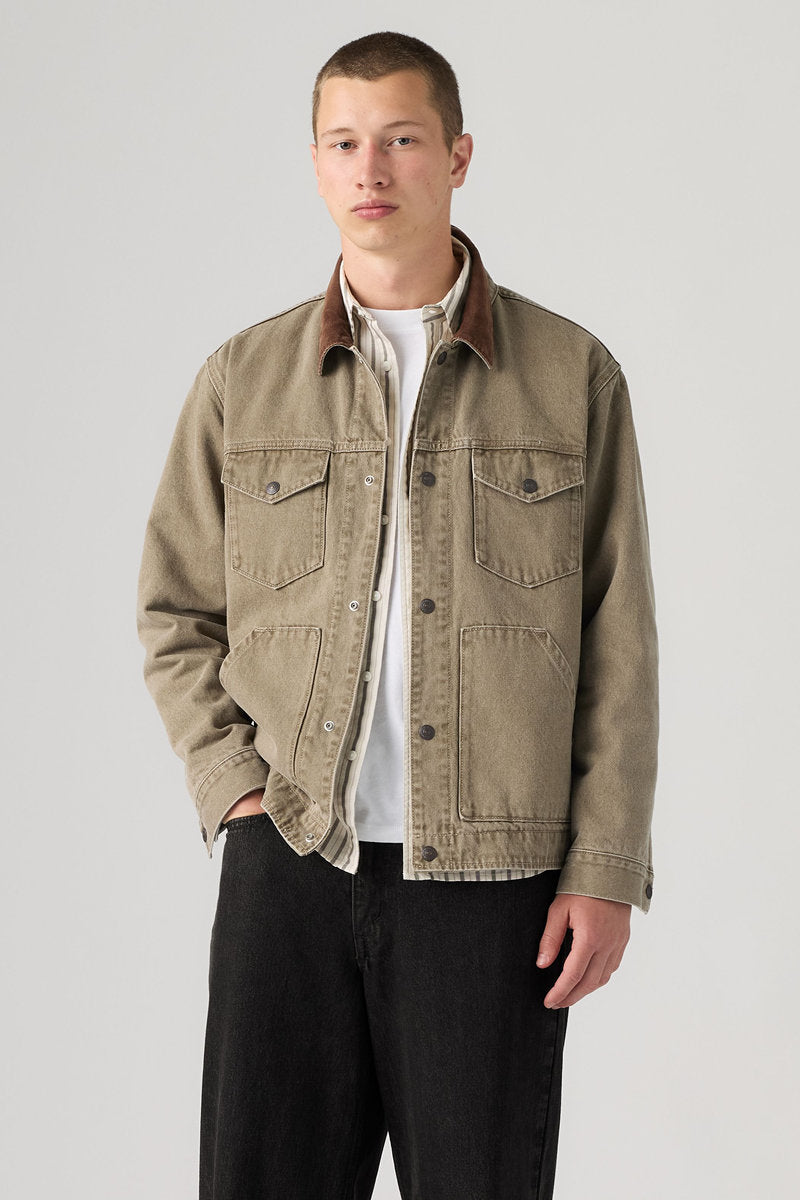 Munroe Trucker Jacket - BRN