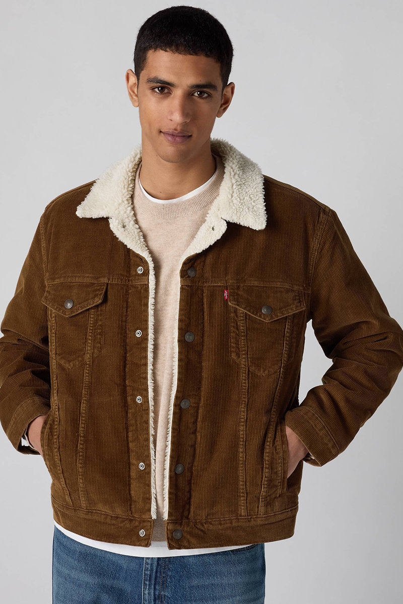 Type 3 Sherpa Trucker Jacket - BRN