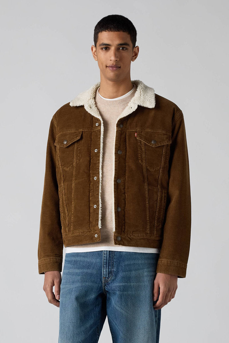 Type 3 Sherpa Trucker Jacket - BRN
