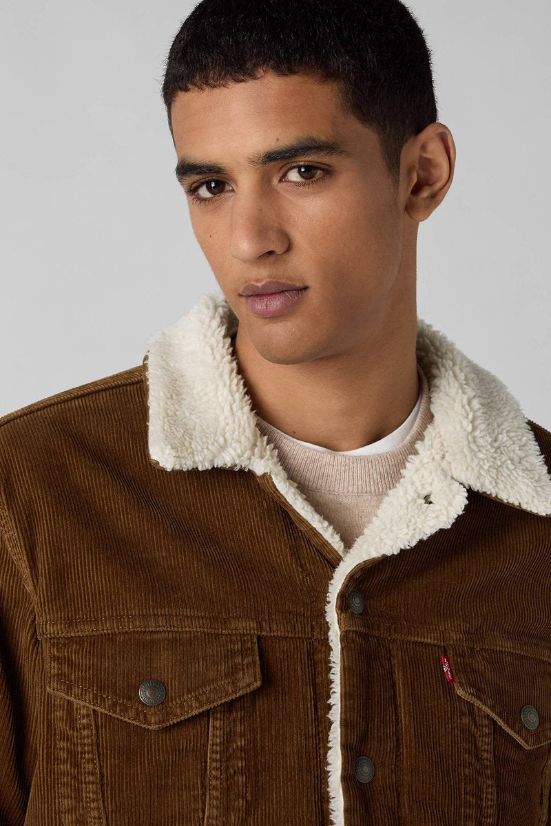 Type 3 Sherpa Trucker Jacket - BRN