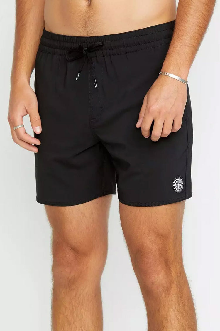 Lido 2 Solid Trunks - BLK