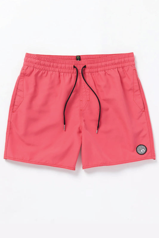 Lido Solid Elastic Waist Trunks - RBY