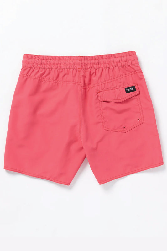 Lido Solid Elastic Waist Trunks - RBY