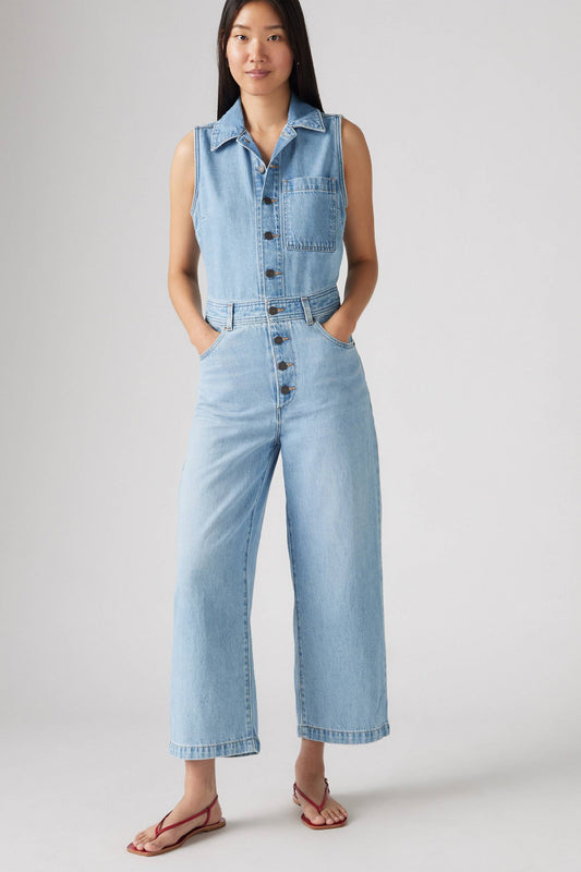 Lightweight Sleeveless Jumpsuit - HOM