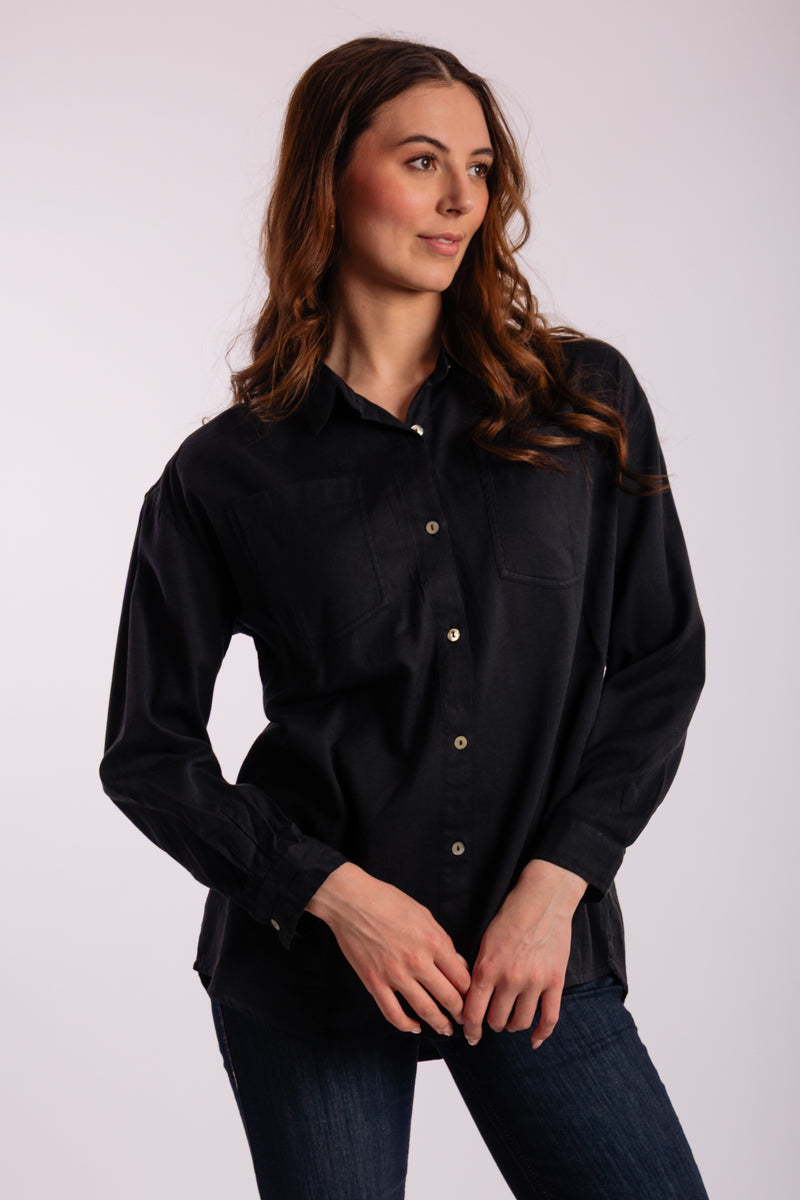 Lived In Button Up Shirt - VBK