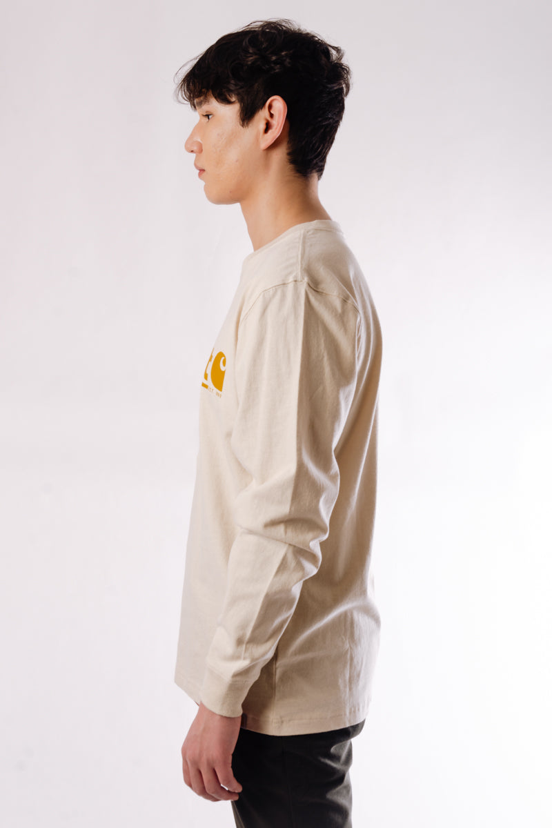 Logo Graphic Heavyweight Long Sleeve  - OAT