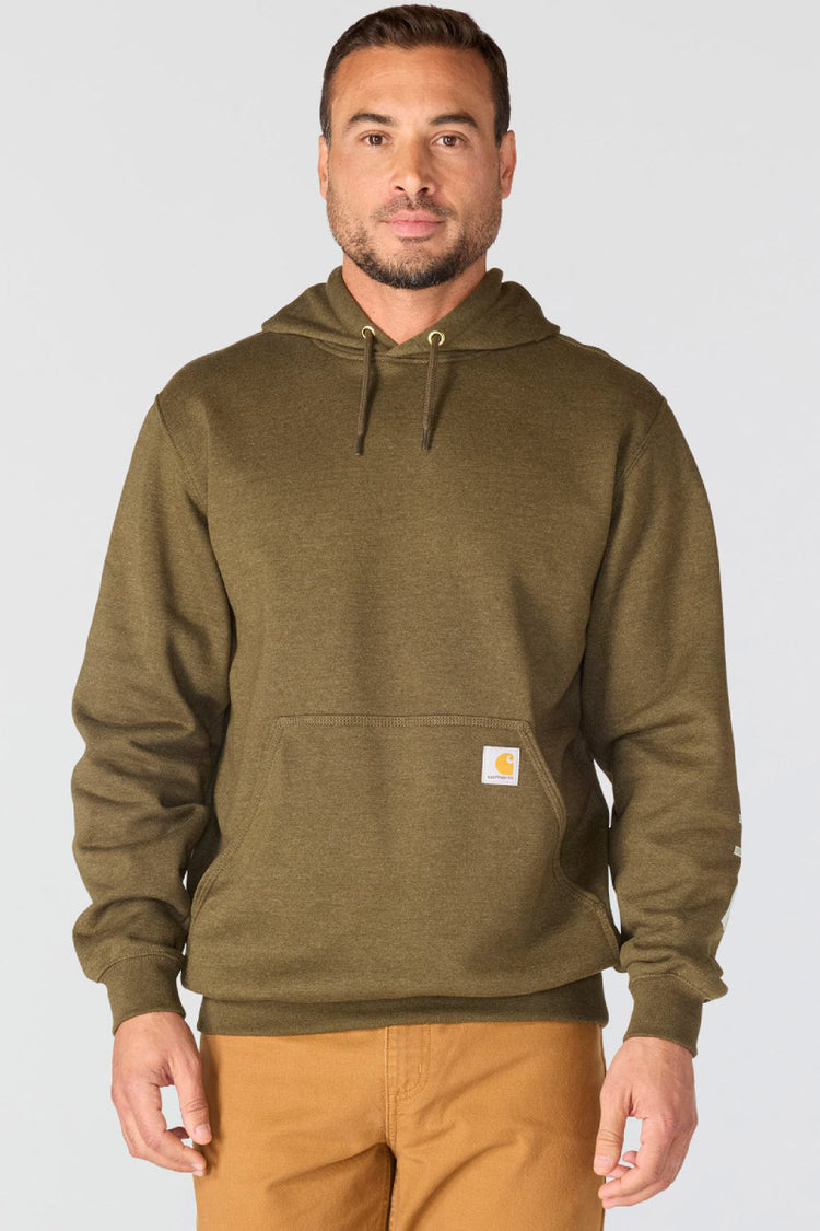  Logo Sleeve Hoodie - BLH