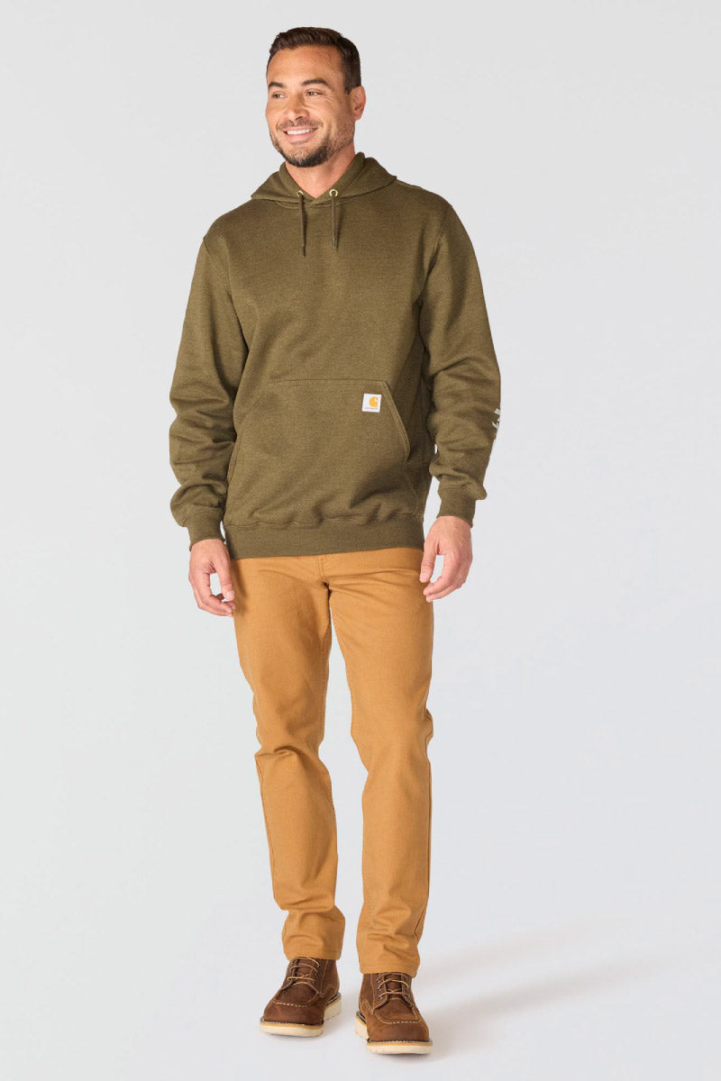  Logo Sleeve Hoodie - BLH
