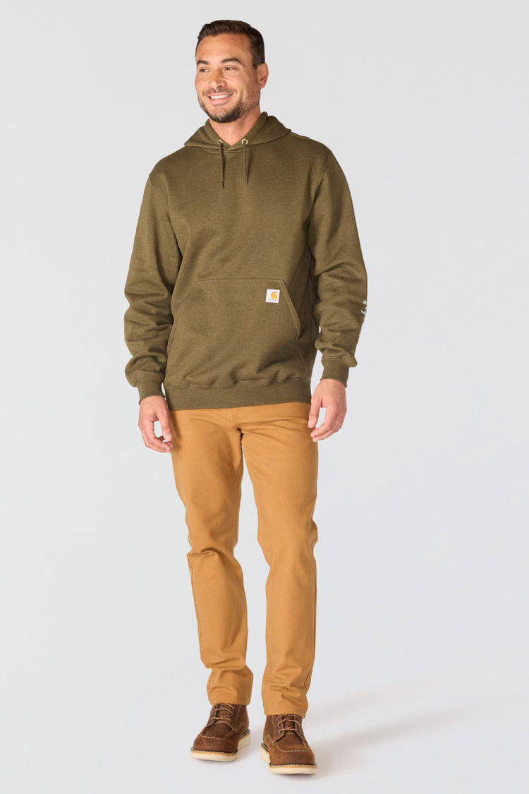  Logo Sleeve Hoodie - BLH