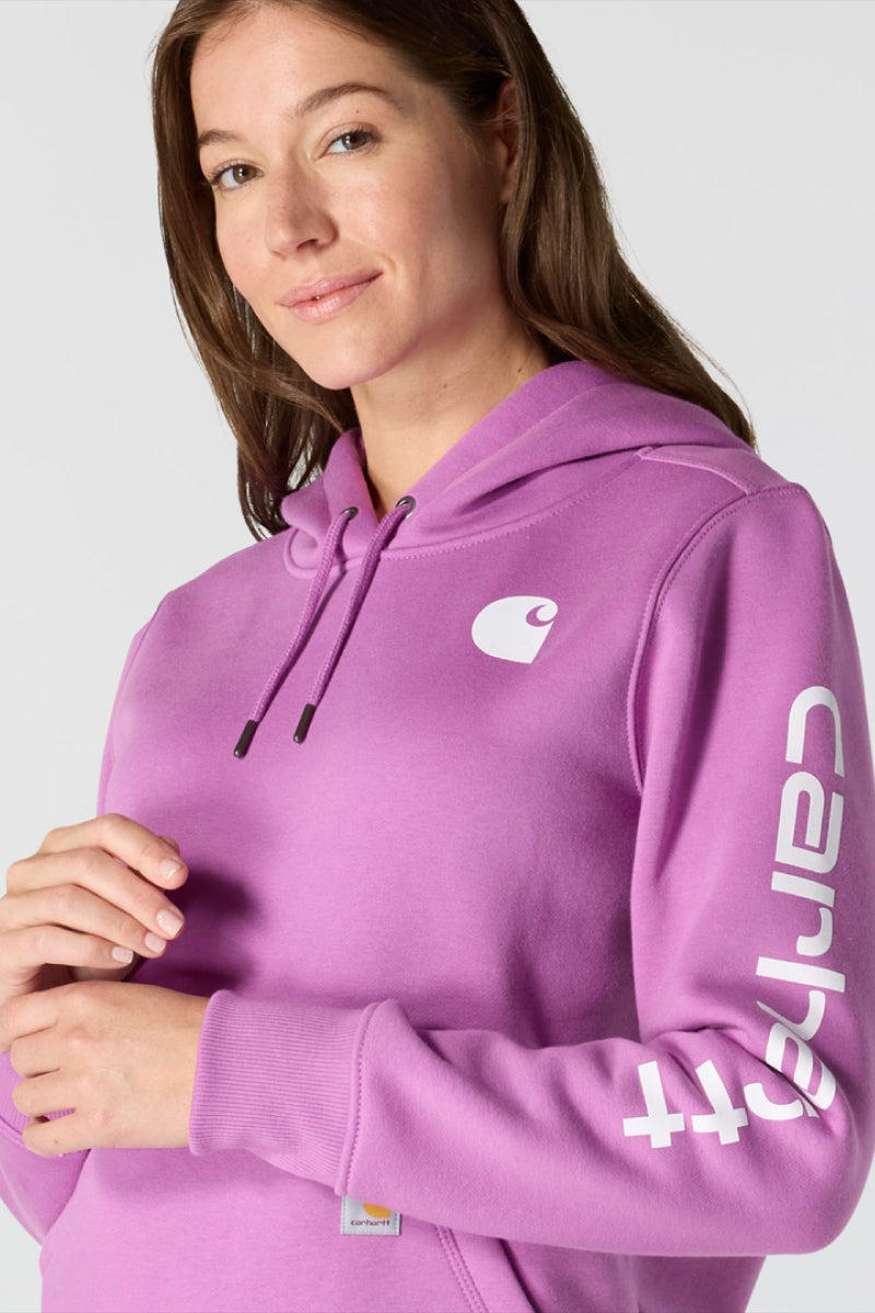 Logo Sleeve Hoodie - CHB