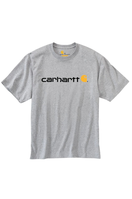Loose Fit Heavyweight Logo Tee - GRY