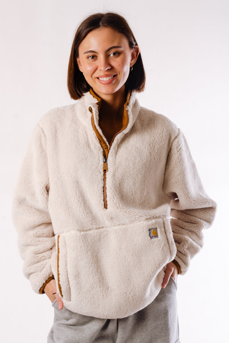Loose Fit Fleece Pullover - OAT