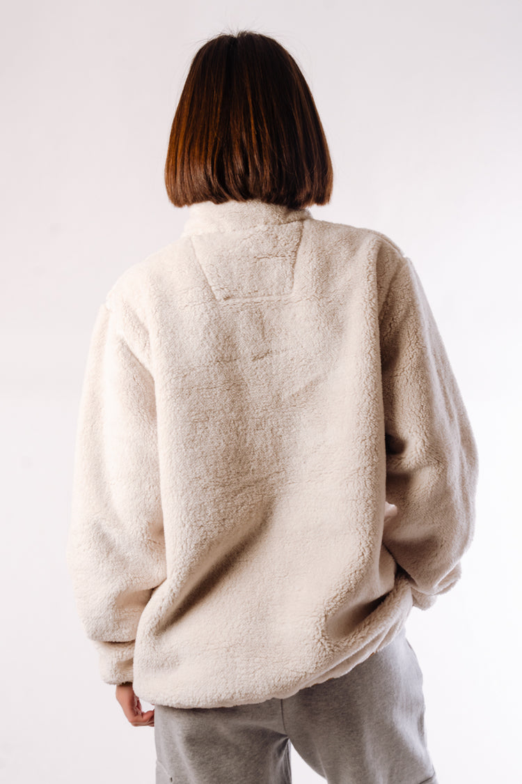 Loose Fit Fleece Pullover - OAT