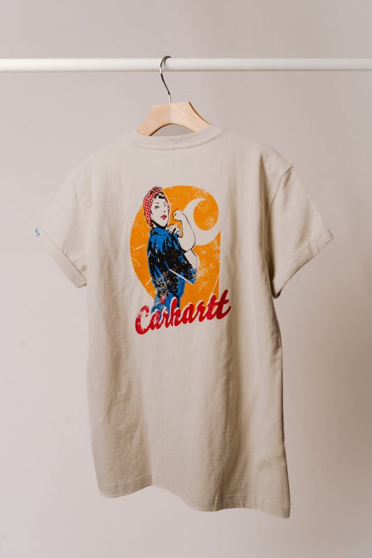 Loose Fit Heavyweight "Rosie" Graphic Tee - MLT