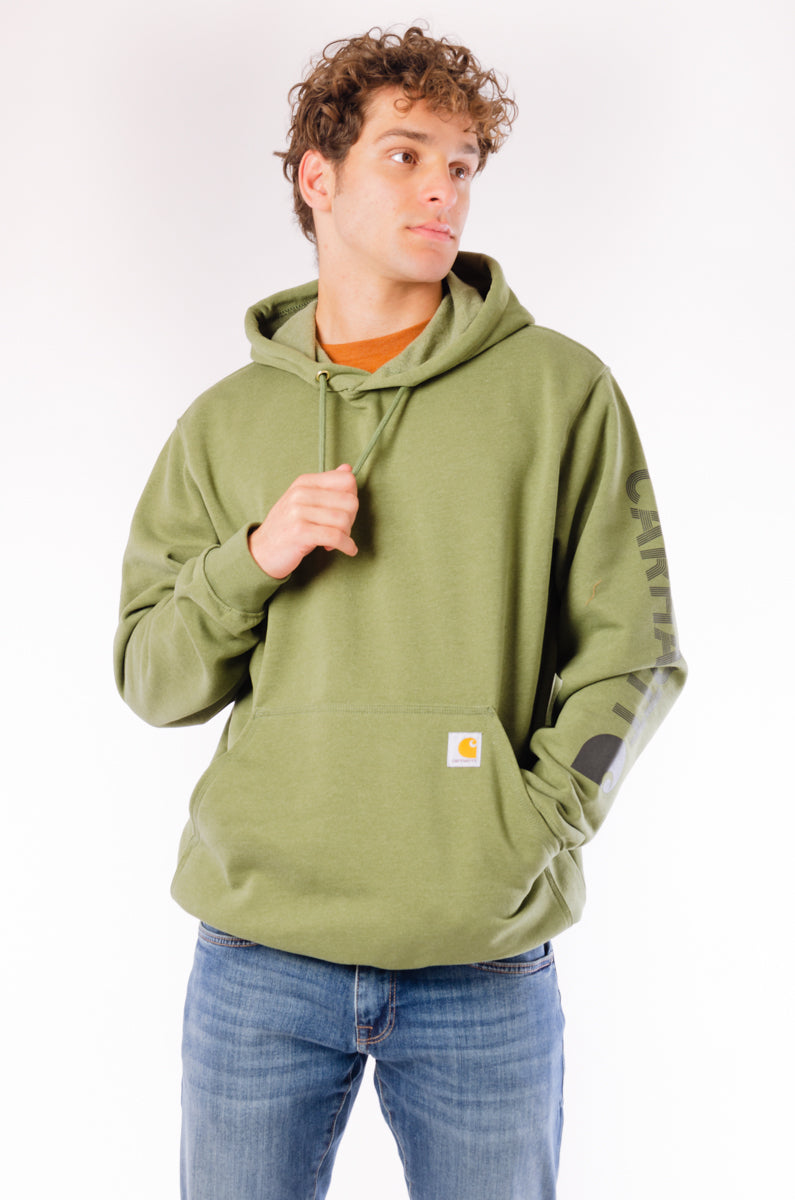 Loose Fit Logo Graphic Hoodie - CHV