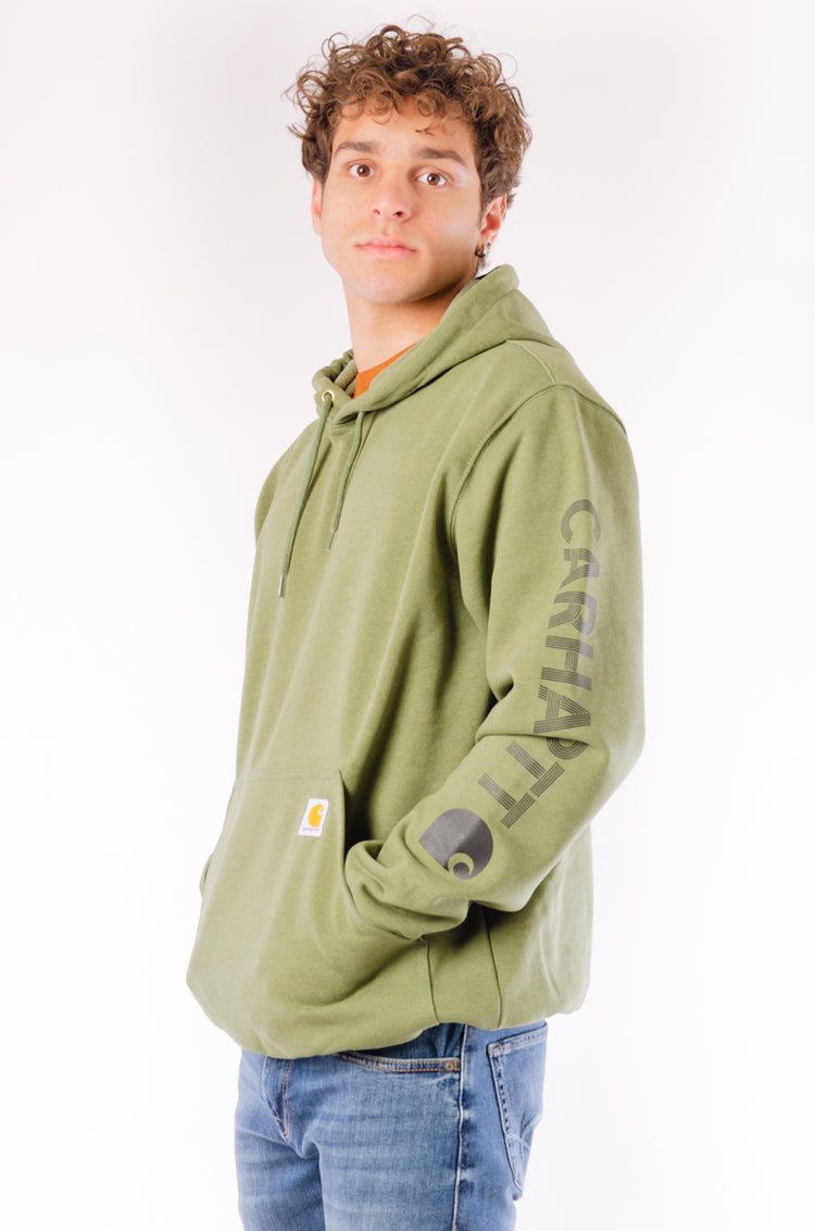 Loose Fit Logo Graphic Hoodie - CHV
