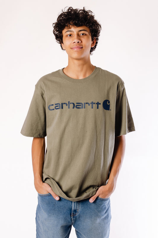 Loose Fit Heavyweight Logo Tee - DOV