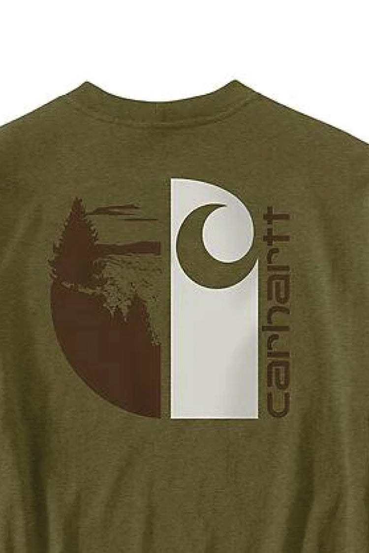 Loose Fit Outdoor Graphic Long Sleeve - DBG