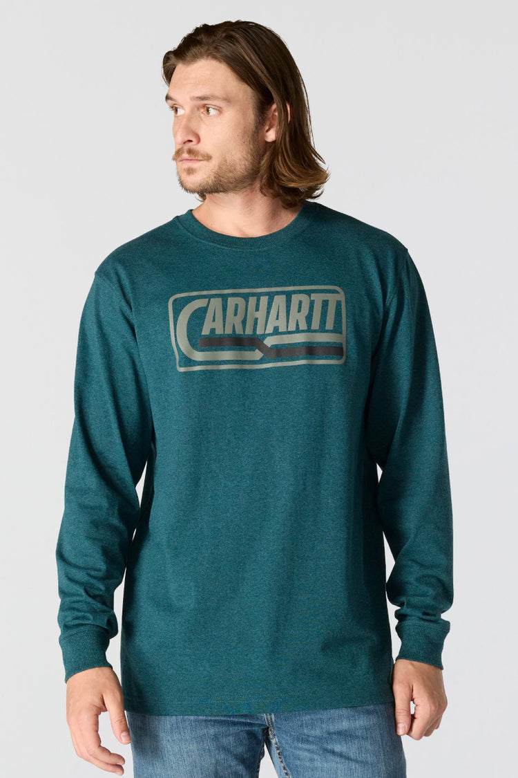 Loose Fit Logo Graphic Long Sleeve  - GRS