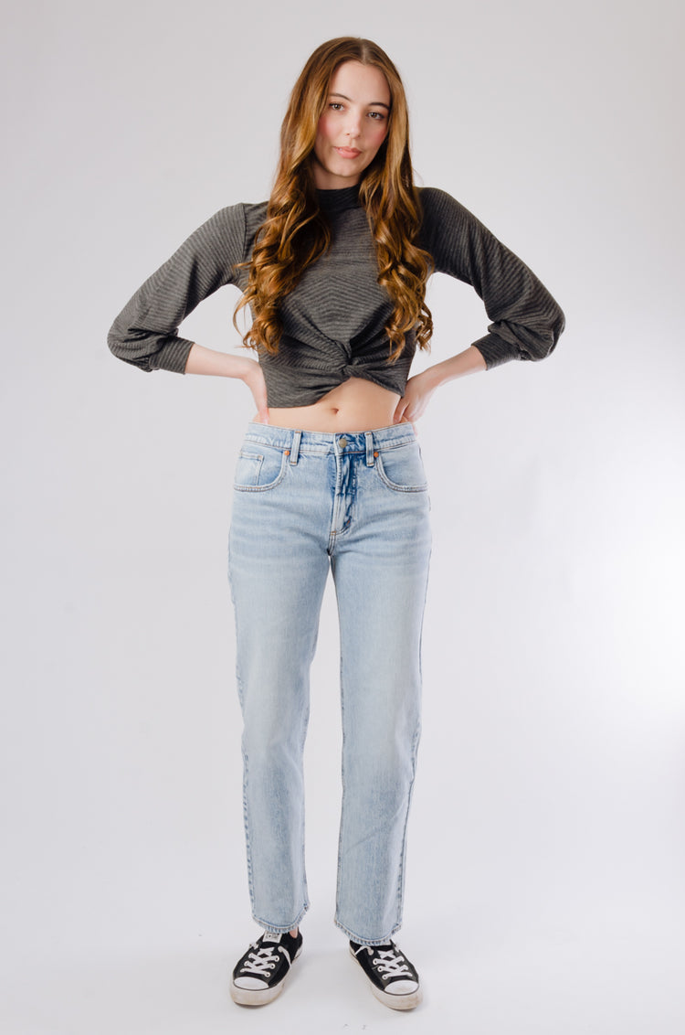 Low 5 High Rise Straight Leg Jeans - 31